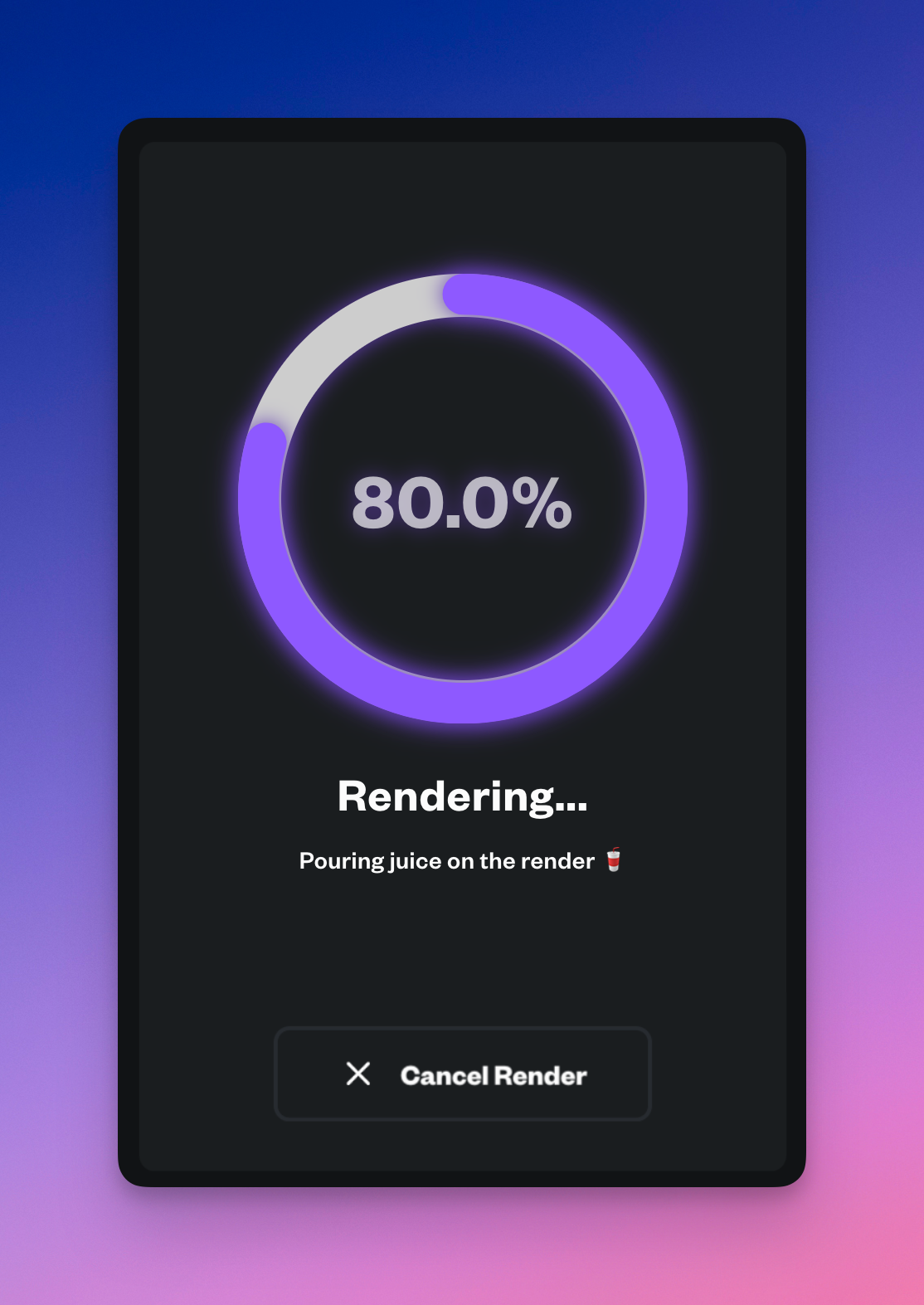 Quickstart - Docs • Renderjuice